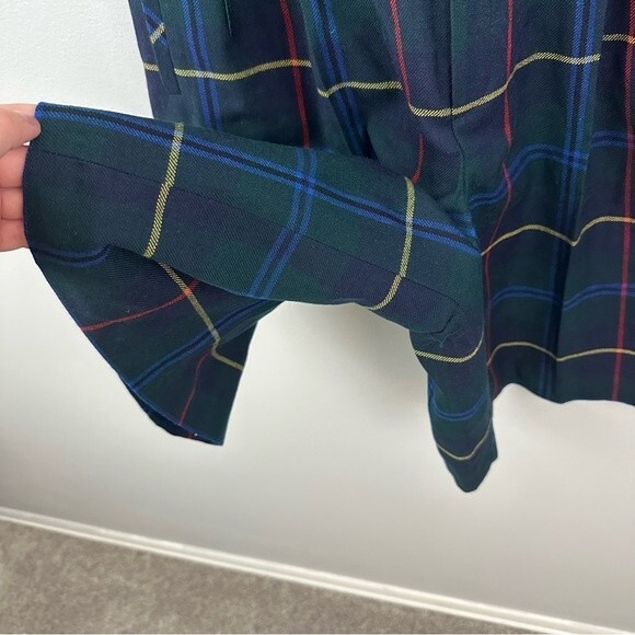 Greg Adams Vintage Plaid Tartan High Waisted Shorts NWT Size 8 - Picture 9 of 15